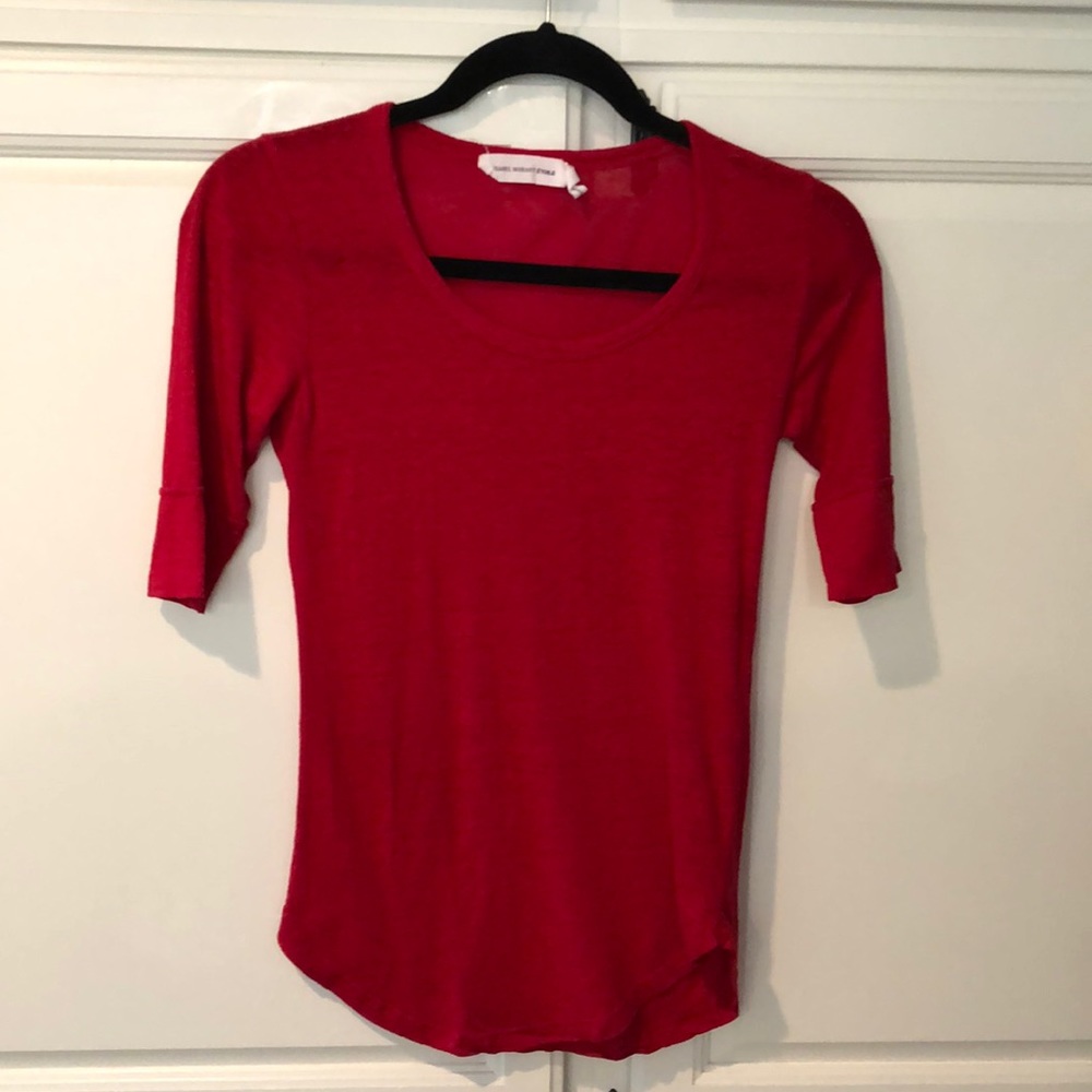 Isabel Marant Etoile linen tee